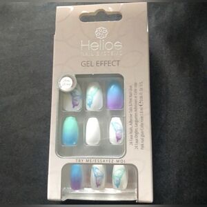 Helios Nail butterfly pattern Gel Effect 24nails